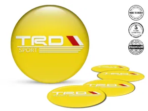 Toyota TRD Adesivi Temporal Pulse Vector Personalizzati